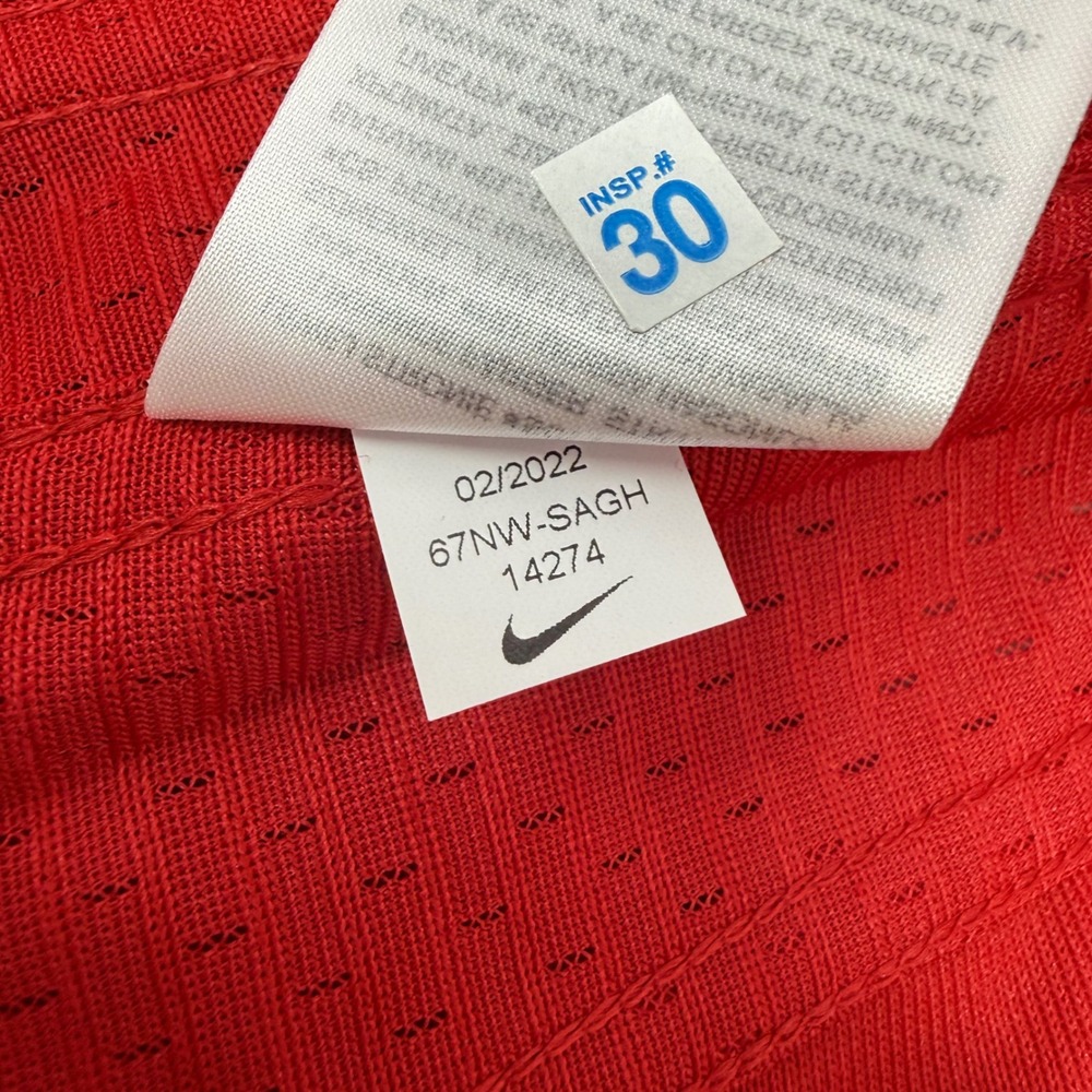 Nike San Francisco 49ers Trey Lance 5 Jersey Womens Medium Red 67NW-SAGH NEW - Picture 6 of 8